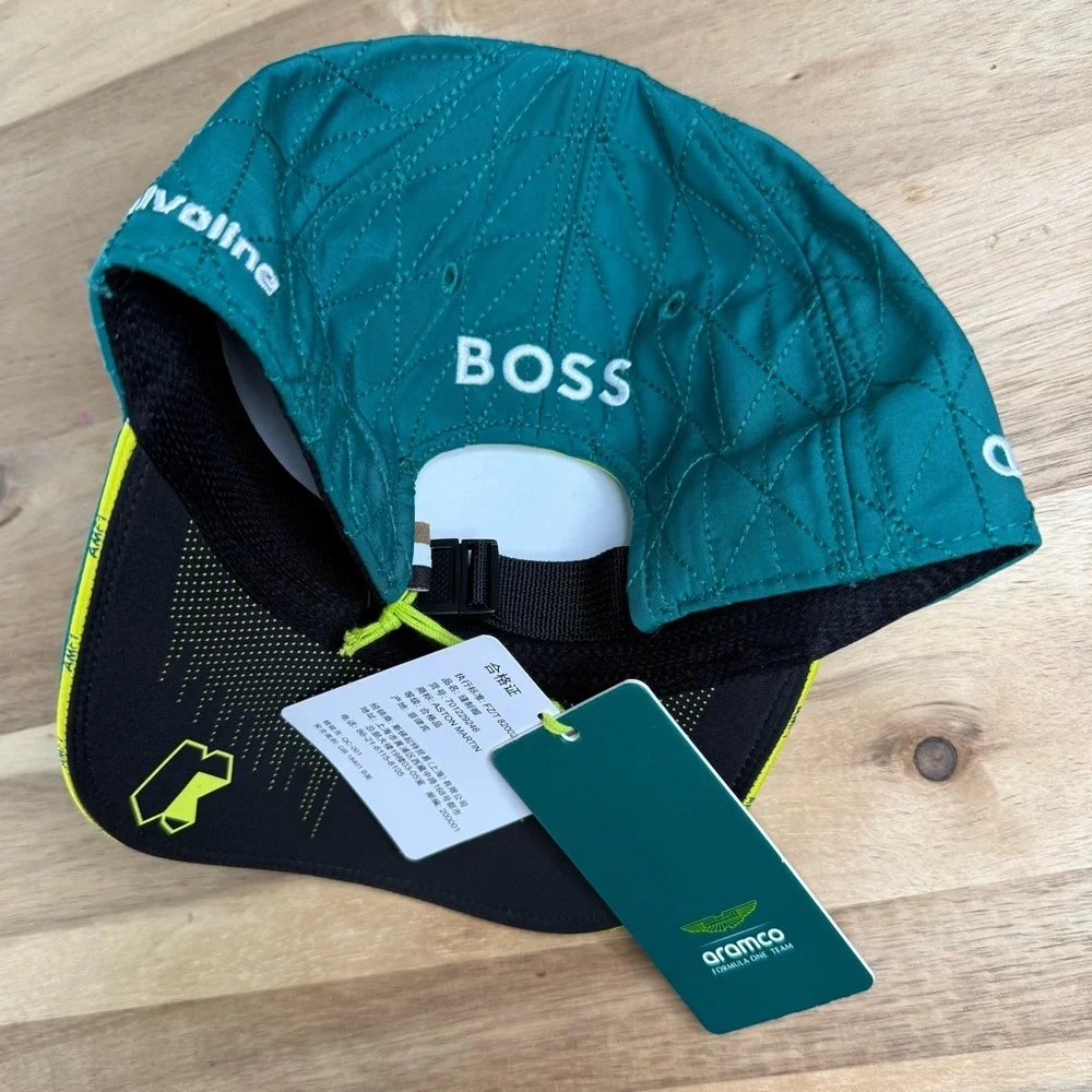 New Aston Martin Formula One Team Green Cap - Picture 2 of 6